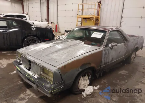 1981 Chevrolet El Camino from USA, damaged, VIN 1GCCW80K2BR427478